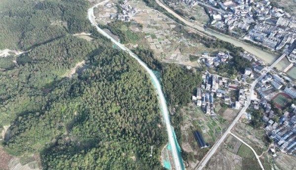 牵手G105国道，大广高速吕田连接线建成通车